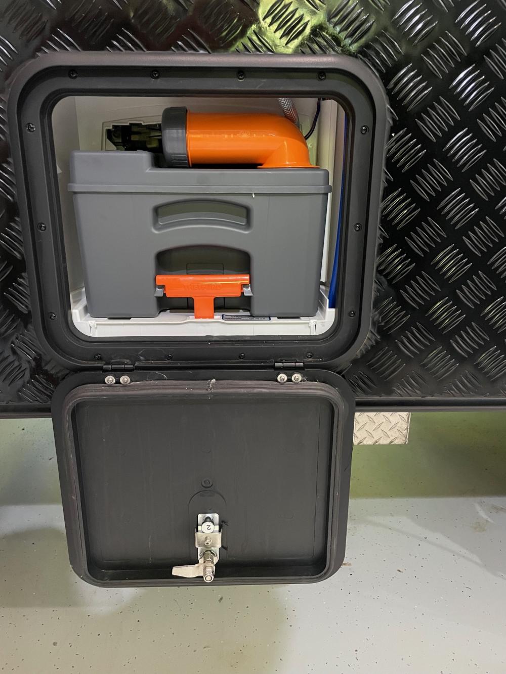 Thetford C263CS Cassette Toilet Ceramic Bowl..Rear Entry