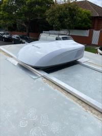 Photo by Michael From VIC. Feb 2024 - Aluminium Rooftop Air Conditioner H-Frame - Suits 360mm Opening