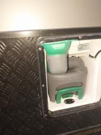 Photo by David From QLD. Feb 2024 - Waterfill Extension - Suits Thetford Cassette Toilets