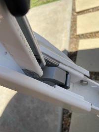 Photo by Ryan From VIC. Feb 2024 - Elbow Slider Kit - White - Suits Lippert Solera Classic Manual Awnings