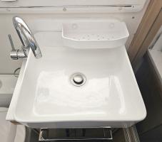 Photo by Wendy From NSW. Feb 2024 - Coast RV Bathroom Basket - White / 250mm W x 112mm D