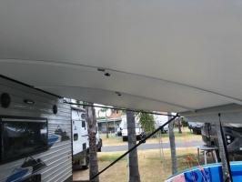 Photo by Raymond. Mar 2024 - Aussie Traveller Curved Awning Roof Rafter Maxi - 125mm Curve - White