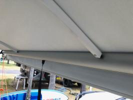 Photo by Raymond. Mar 2024 - Aussie Traveller Curved Awning Roof Rafter Maxi - 125mm Curve - White