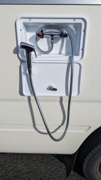 Photo by Jesse From NSW. Mar 2024 - Premium External Recessed Shower Box - White