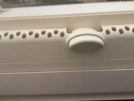 Photo by Paul From SA. Mar 2024 - Locking Push Button - Off-White - Suits Dometic Midi Heki Skylights