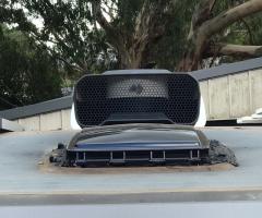 Mar 2024 - Lid Assembly - Smoke - Suits MaxxFan 4000KI, 4500KI & 4550KI Roof Vents