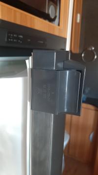 Photo by Malcolm From WA. Mar 2024 - Door Handle - Black - Suits Dometic RM2453 / RM2553 / RM2555 / RM4606 Fridges