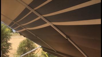 Photo by Barry From NSW. Mar 2024 - Aussie Traveller Curved Awning Roof Rafter Mini - 95mm Curve - White