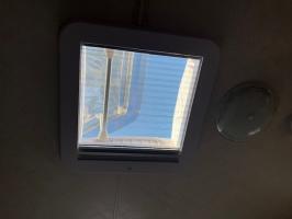 Photo by Greg. Mar 2024 - Aussie Traveller Skylight with Blind & LED - 400 x 400mm Cut-Out