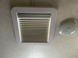 Photo by Greg. Mar 2024 - Aussie Traveller Skylight with Blind & LED - 400 x 400mm Cut-Out