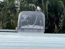 Photo by Greg. Mar 2024 - Aussie Traveller Skylight with Blind & LED - 400 x 400mm Cut-Out