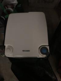 Photo by Leanne From NSW. Mar 2024 - Flush Button & Battery Housing - Batteries Not Included - Suits Thetford Porta Potti 465 Toilets
