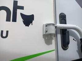 Photo by Wayne From TAS. Mar 2024 - Upper Cover - White - Suits Fiamma Security 31 / Security 46 / Security S Door Handles