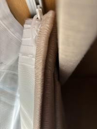 Photo by Trevor From ACT. Apr 2024 - Curtain Gathering Hook - Nylon - White