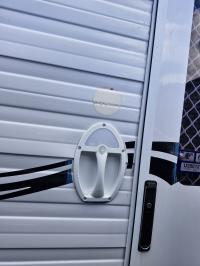 Photo by Don From VIC. Apr 2024 - Coast Teardrop 12V LED Grab Handle - White / 205 x 130mm Cut-Out