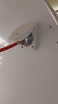 Photo by Philip From NSW. Apr 2024 - Transco PowerRun Caravan Power Inlet - 240V / 15A - IP54 - White