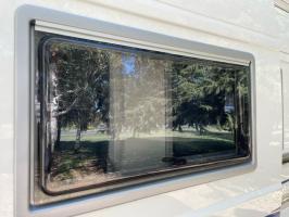Photo by Peter From NSW. Apr 2024 - External Frame - Grey / 900mm W x 500mm H - Suits Dometic Seitz S4 Windows