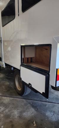 Photo by Jayden From WA. Apr 2024 - Thetford Access Door 6 - Black / 419 x 997mm Cut-Out