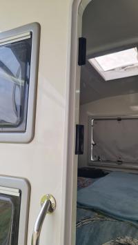 Photo by Carmen From VIC. Apr 2024 - Bumper Striker - Black - Suits Dometic CaraD 600F Caravan Doors
