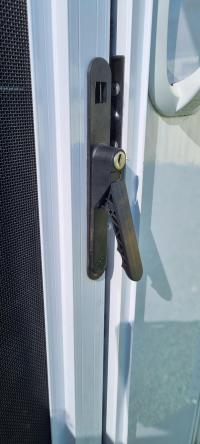Photo by James From NSW. Apr 2024 - Outer Handle with Spring - Strengthened Design - Suits Camec 3-Point Door Locks