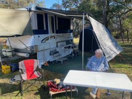 Photo by Rodney From NSW. May 2024 - Coast Sun Screen - 3350 x 1800mm - Pegs & Ropes Included - Suits 3.5m Box Awnings