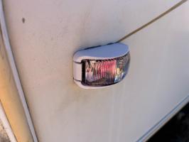 Photo by Tim From WA. May 2024 - Narva LED Red / Amber Side Marker Lamp - White Base - 70 x 40mm
