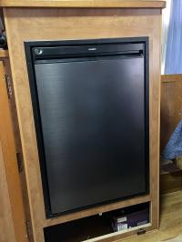 Photo by Leonard From QLD. May 2024 - Flush-Mount Installation Frame - Black - Suits Dometic NRX 130 Fridges