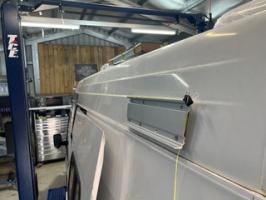 Photo by Ashley From WA. Brackets on a 2012 MK7 LWB high top Transit.. May 2024 - Fiamma F45 Awning Mounting Bracket Kit - Suits Ford Transit H2 Vans (1987-2014), Ford Transit H3 Vans (2015 Onwards) & Mercedes-Benz Sprinter / VW Crafter H3 Vans (Up to 2006)