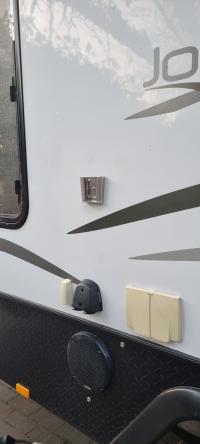 Photo by Karl From WA. May 2024 - External Wall Mount Bracket - Stainless Steel - Suits Sphere S2 TV Bracket Kits