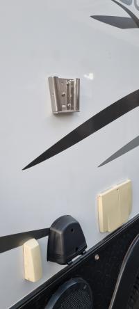 Photo by Karl From WA. May 2024 - External Wall Mount Bracket - Stainless Steel - Suits Sphere S2 TV Bracket Kits