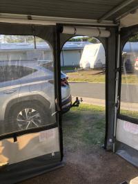 Photo by William From QLD. May 2024 - Fiamma Privacy Room 300 Base Kit - Medium / 2.25-2.5m Mounting Height - Suits 3m F45 Awnings