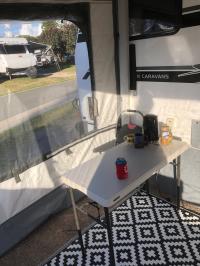 Photo by William From QLD. May 2024 - Fiamma Privacy Room 300 Base Kit - Medium / 2.25-2.5m Mounting Height - Suits 3m F45 Awnings
