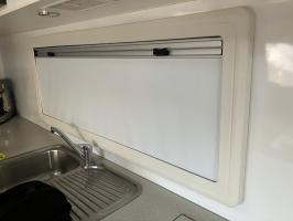 Photo by Nigel From WA. May 2024 - Internal Frame with Blind & Flyscreen - 1450mm W x 550mm H - Suits MobiCool CHAL Alloy-Frame Windows