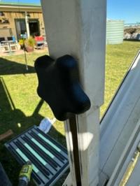 Photo by Jean From NSW. May 2024 - Awning Locking Knob - Black / Aftermarket / Each - Suits Carefree Fiesta, Spirit FX & Simplicity Awnings