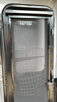 Photo by Janine From WA. Jun 2024 - Camec Door Blind - Suits Odyssey Premium 622mm x 1750mm Height Doors & Under (Left)