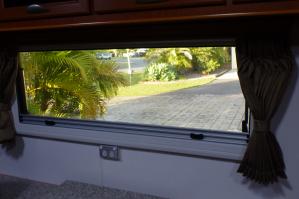 Photo by Trevor From QLD. Jun 2024 - Internal Frame with Blind & Flyscreen - 1450mm W x 550mm H - Suits MobiCool CHAL Alloy-Frame Windows