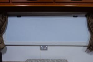 Photo by Trevor From QLD. Jun 2024 - Internal Frame with Blind & Flyscreen - 1450mm W x 550mm H - Suits MobiCool CHAL Alloy-Frame Windows