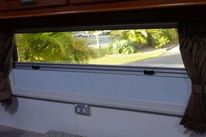 Photo by Trevor From QLD. Jun 2024 - Internal Frame with Blind & Flyscreen - 1450mm W x 550mm H - Suits MobiCool CHAL Alloy-Frame Windows