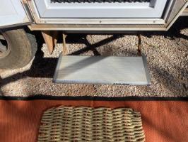 Photo by Greg From WA. Jun 2024 - Footboard Covers - Grey / Left & Right Pair - Suits Tecno / Nuova Mapa Steps