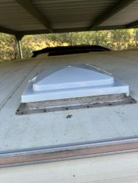 Photo by Frances From VIC. Jun 2024 - Vent Lid - White / 360 x 370mm - Suits Jensen MK1 Roof Vents