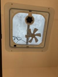Photo by Edward From QLD. Jul 2024 - Internal Garnish & Trim - Arctic White - Suits Ventline & Coast RV Roof Vents