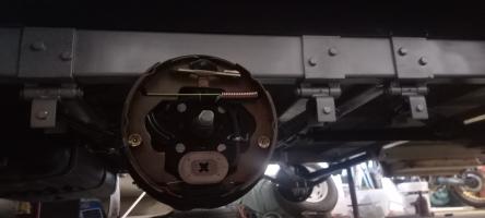 Photo by Mark From NSW. Jul 2024 - Trojan Standard Electric Brake Assembly - 10 inch / Right-Hand