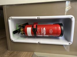 Photo by Paul From VIC. Jul 2024 - Fire Extinguisher Holder - 3mm ABS - White