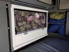 Photo by Patrick From WA. Jul 2024 - Aussie Traveller EuroVision2 Window with Slimline Blind & Flyscreen - Black Frame / 550mm H x 900mm W