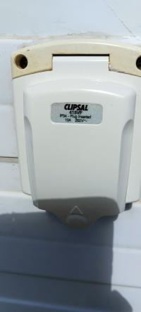 Photo by Joe From NSW. Jul 2024 - Clipsal Power Outlet Replacement Flap - White - Suits Clipsal 10A Power Outlets Made Since 2006