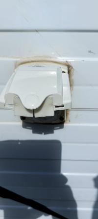 Photo by Joe From NSW. Jul 2024 - Clipsal Power Outlet Replacement Flap - White - Suits Clipsal 10A Power Outlets Made Since 2006