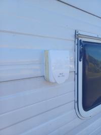 Photo by Jens From NSW. Jul 2024 - Transco PowerRun Caravan Power Inlet - 240V / 15A - IP54 - White