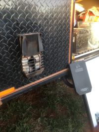 Photo by Michael From WA. Jul 2024 - External Cowl Grille - Black - Suits Truma UltraRapid / B14 Hot Water Systems