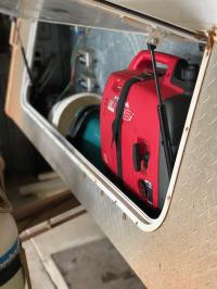 Photo by Geoff From WA. Jul 2024 - Gas Strut - 325mm Extended / 205mm Compressed / 150N / 8mm Shaft & 10mm Ball-Joint Ends