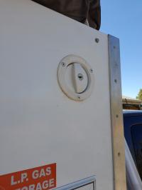 Photo by Fred From NT. Aug 2024 - Lockable Water Filler - White / 25mm Outlet / 10mm Breather